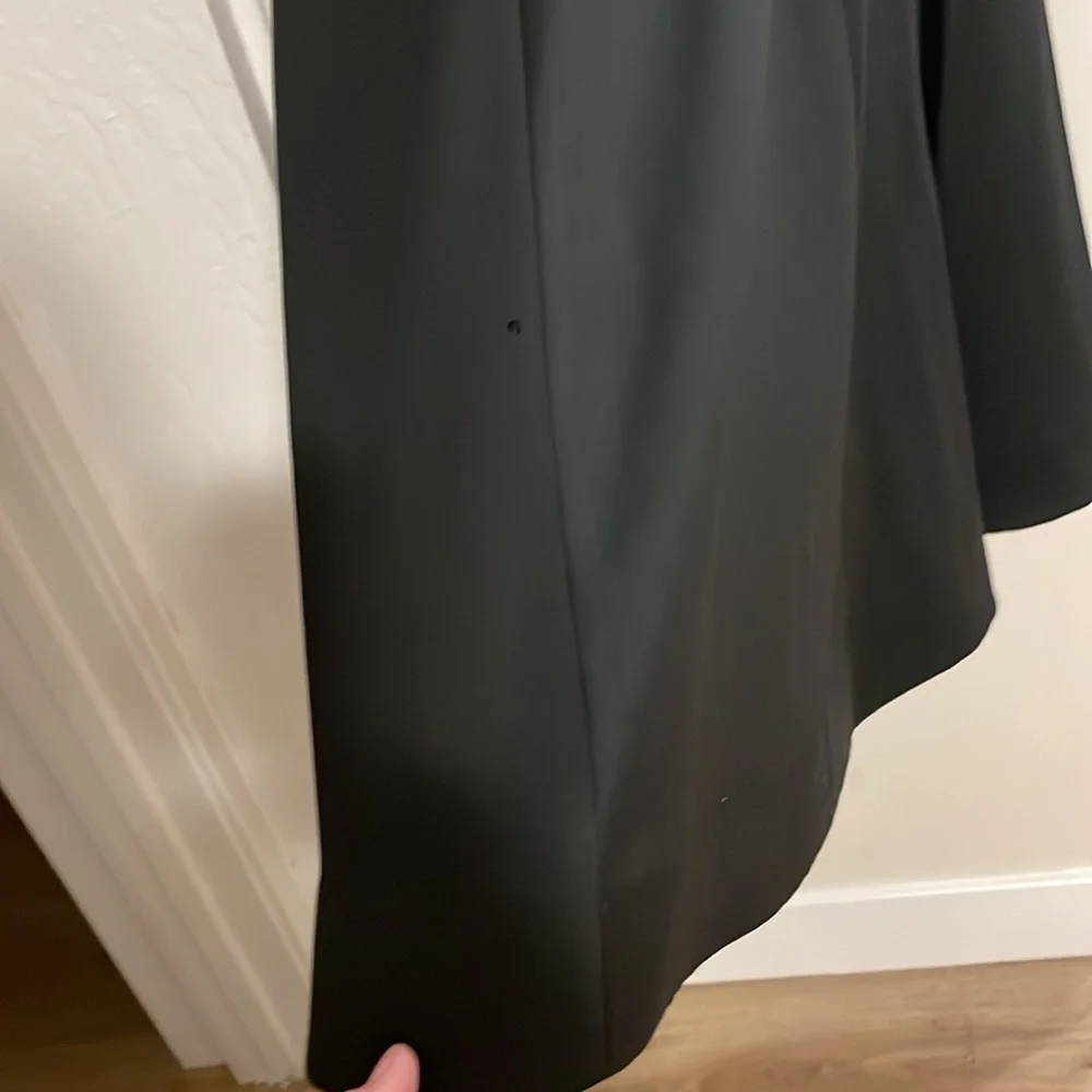 J Crew Tuxedo Elegant Black Wool Strapless Dress | 2